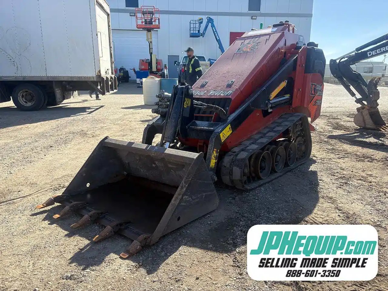 2019 Ditch Witch SK755 chargeuse à direction à glissement