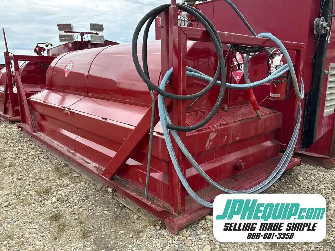 Custom Trailer Skid Fuel Tank Réservoir