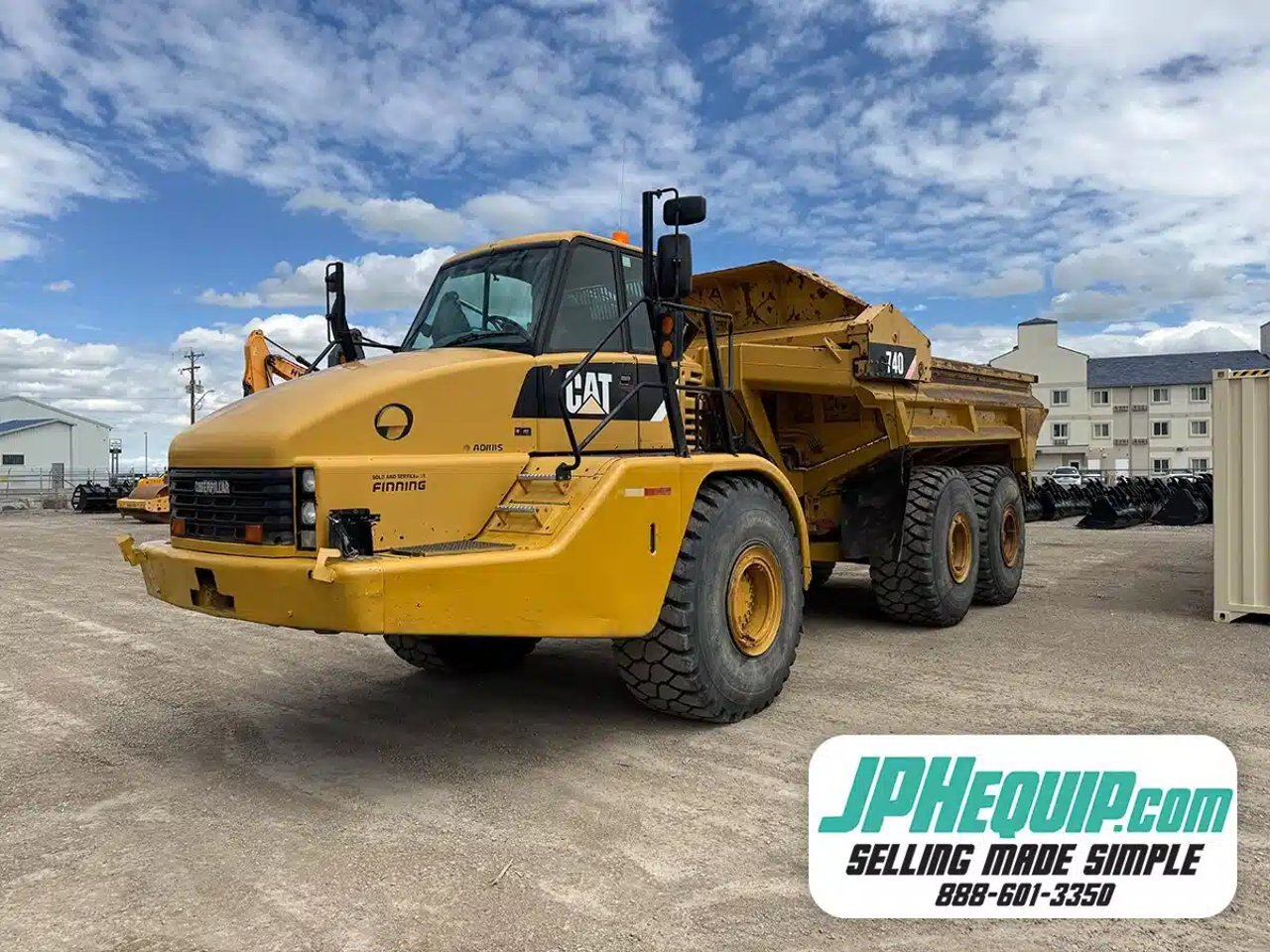 2008 Caterpillar 740EJ Camion - pickup