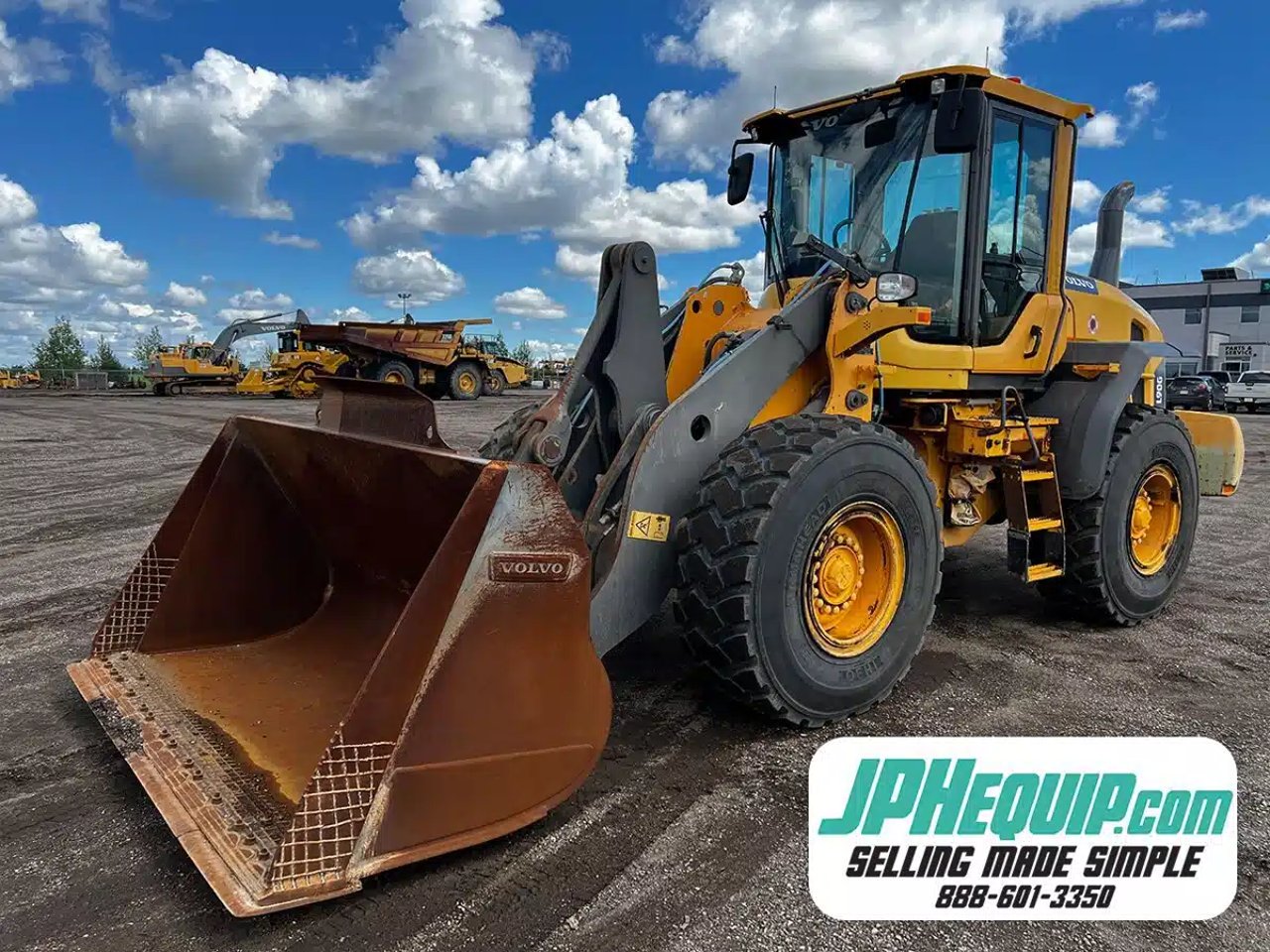 2014 Volvo L90G Chargeur sur roues