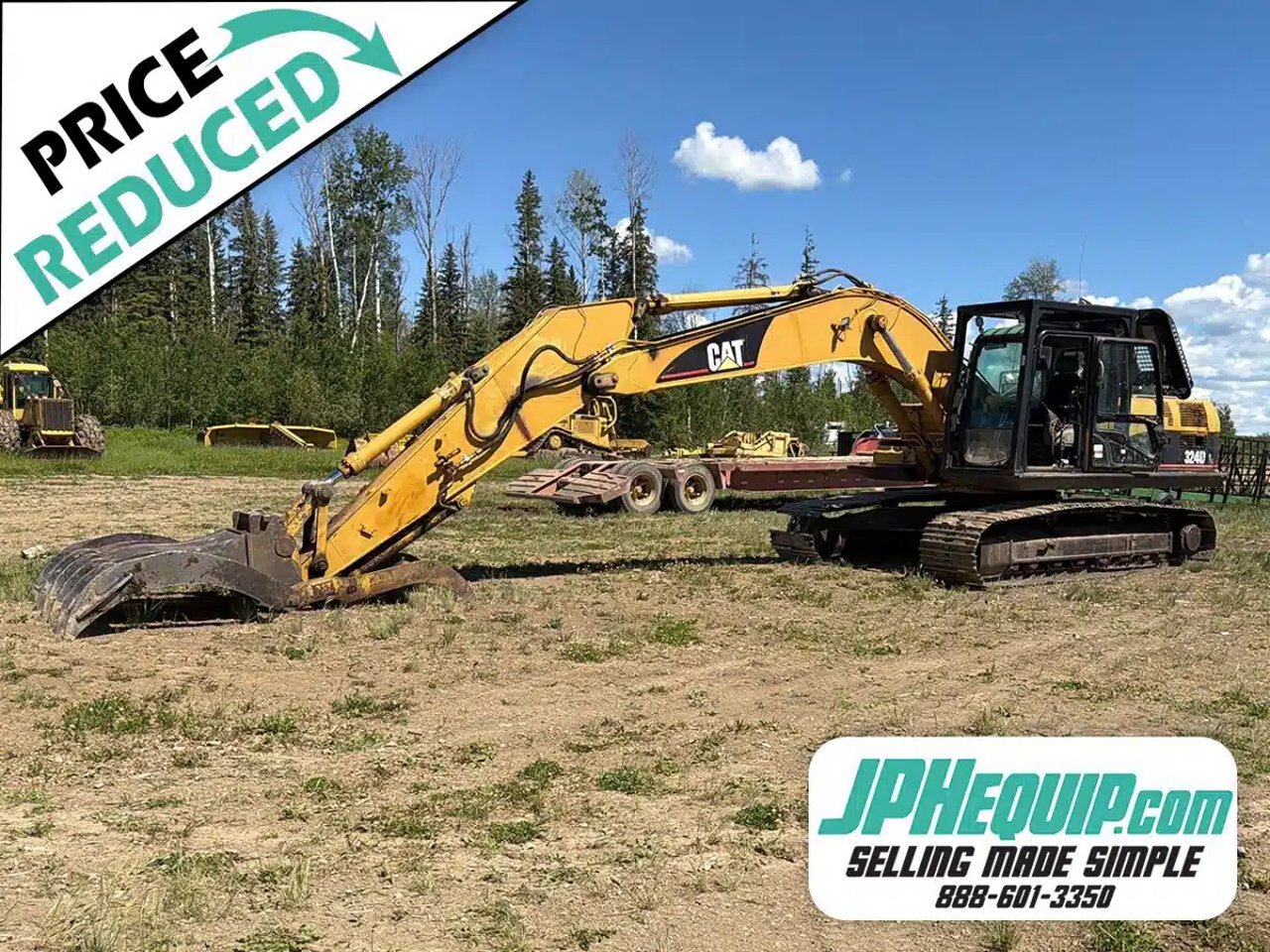 2007 Caterpillar 200 Series Excavatrice