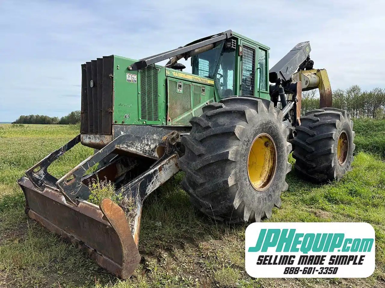 2012 John Deere 848H Débusqueuse