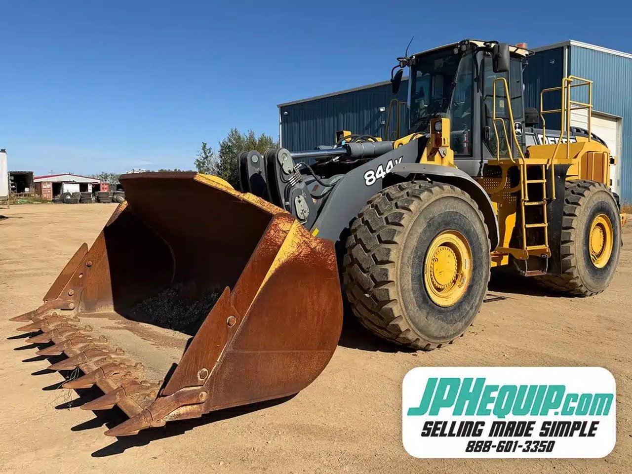 2010 John Deere 844K Chargeur sur roues