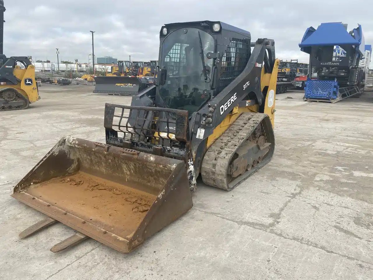 2022 John Deere 317G Chargeur sur chenilles