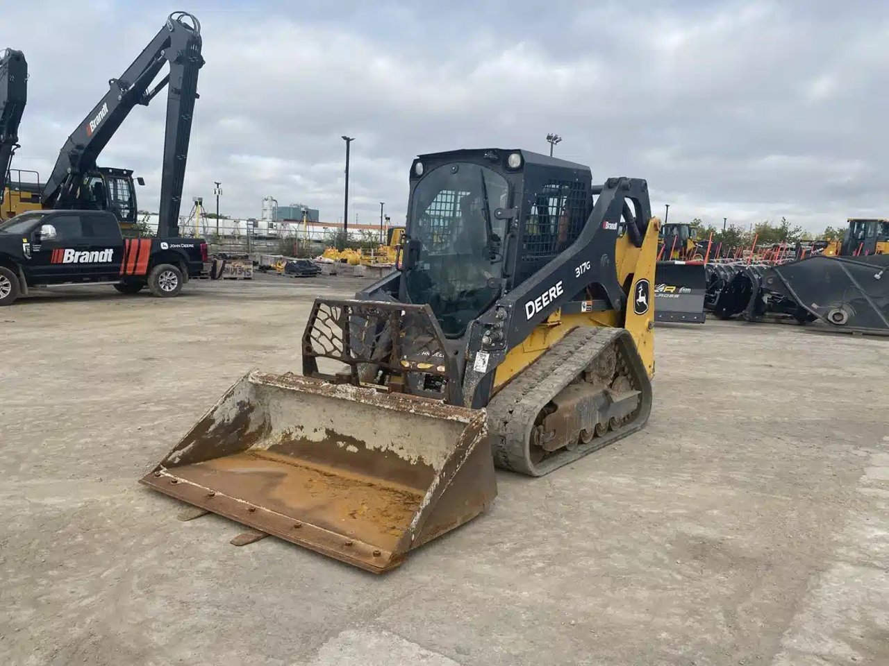 2022 John Deere 317G Chargeur sur chenilles