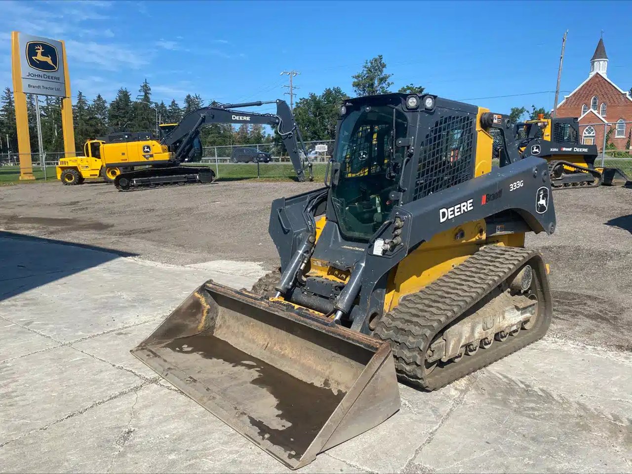 2022 John Deere 333G Chargeur sur chenilles