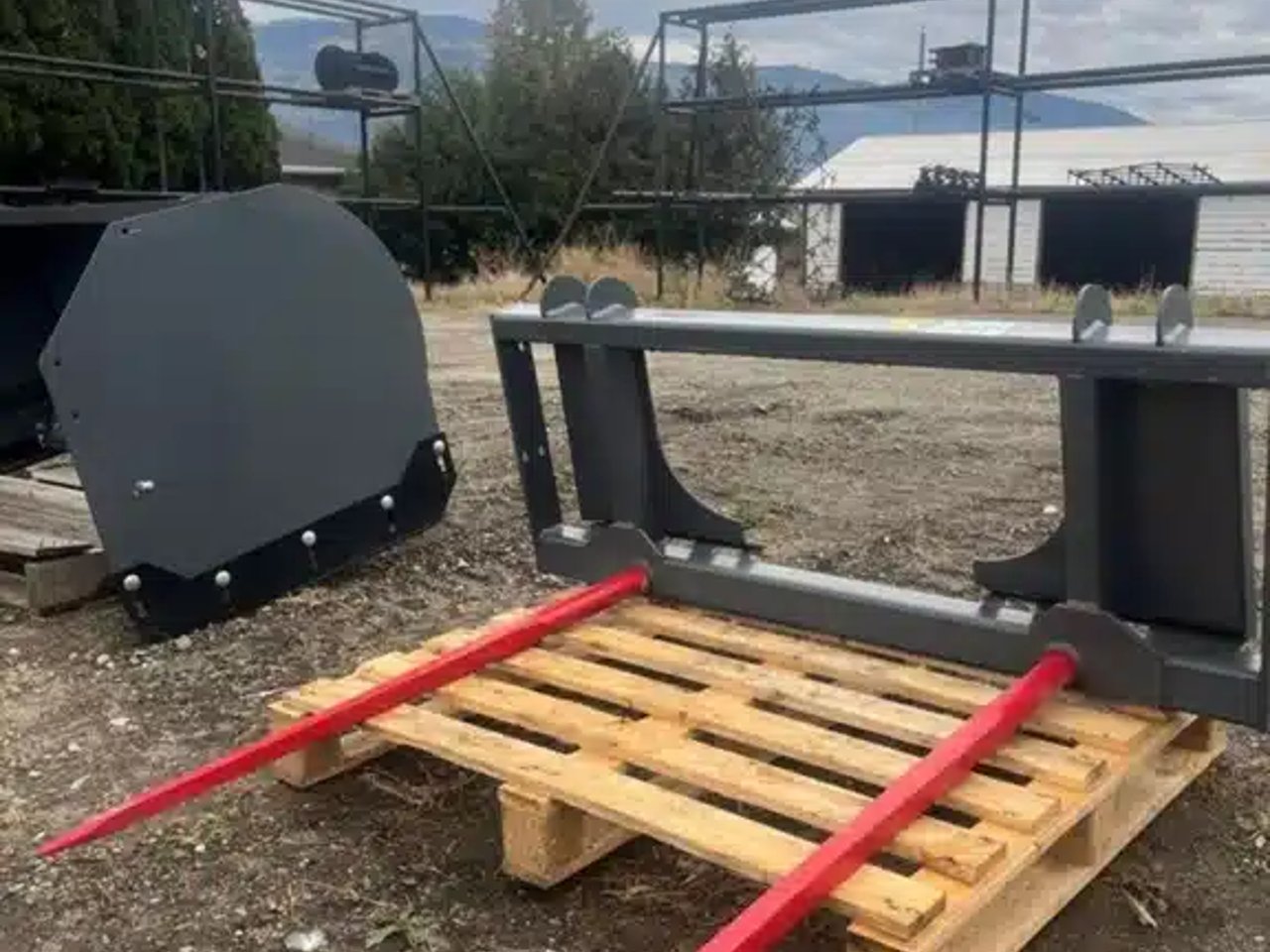 2024 Double Prong Bale Spear BE-BSD49BO500G Pic à Balle
