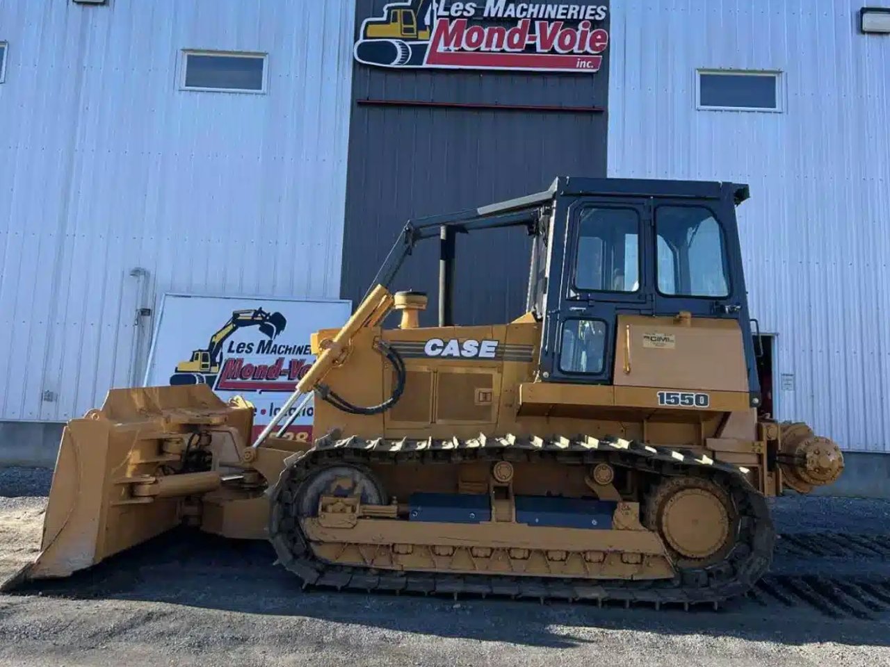 1992 Case 1550 Chargeur sur chenilles