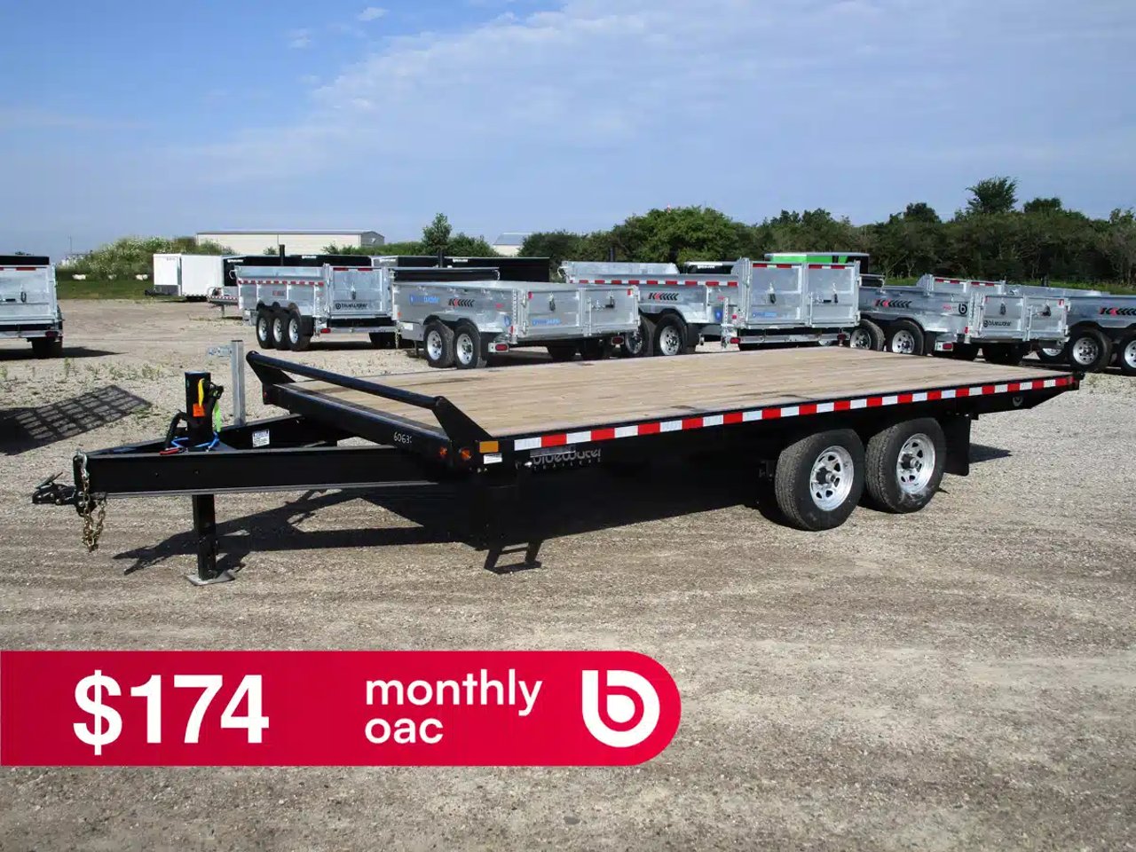 2025 Canada Trailers DECKOVER TRAILER Remorque - Plateforme