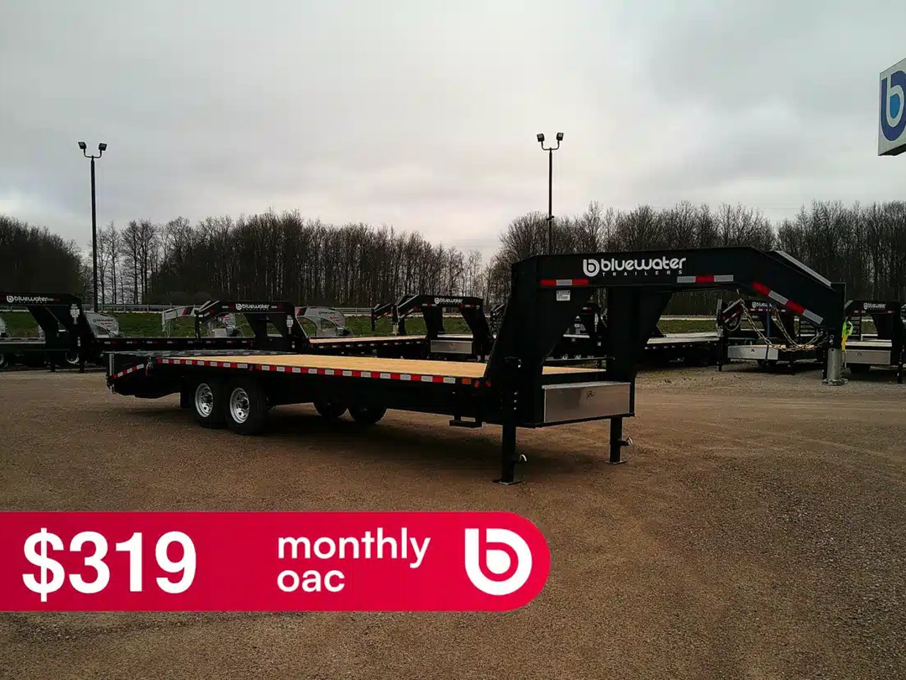 2025 Canada Trailers PREMIUM GOOSENECK TRAILER Remorque - Plateforme