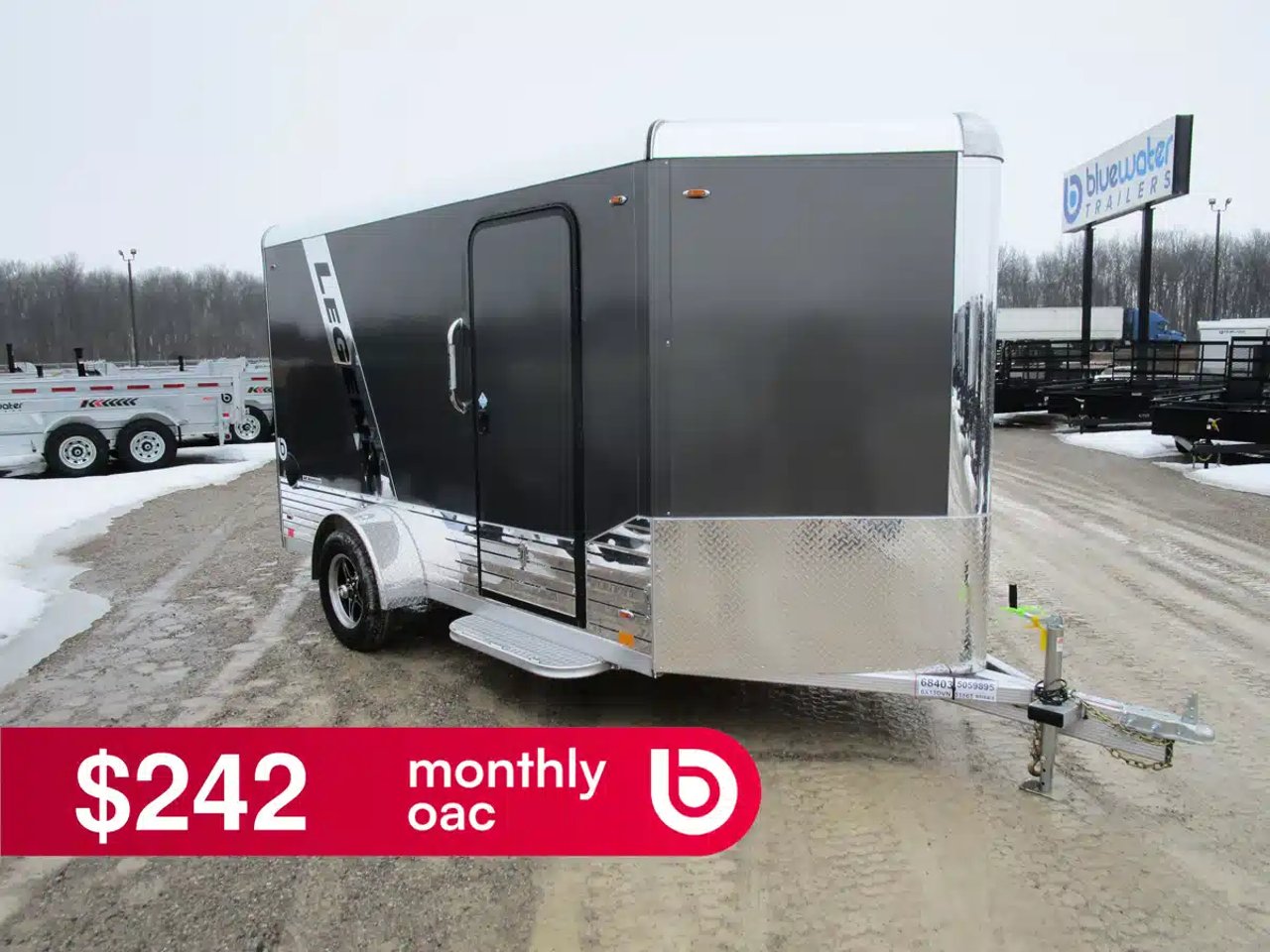 2025 Legend ALUMINUM V-NOSE Trailer