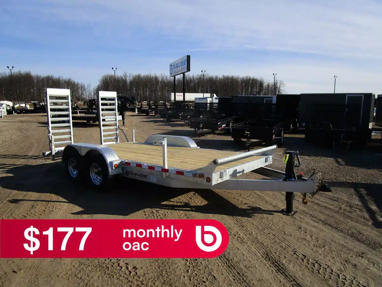 2025 Canada Trailers GALVANIZED CAR HAULER TRAILER Remorque - Porte-voiture