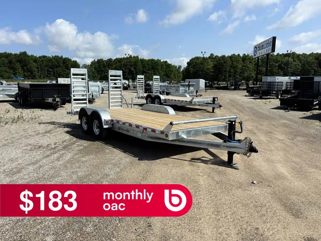 2025 Canada Trailers GALVANIZED CAR HAULER TRAILER Remorque - Porte-voiture