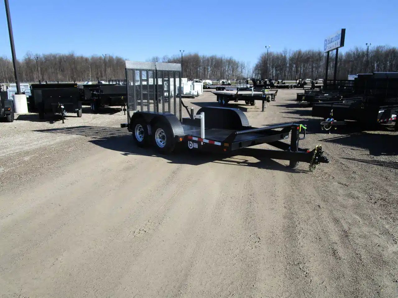 2025 Canada Trailers Low Incline Scissor Lift Trailer 10,800 lbs. GVWR Trailer