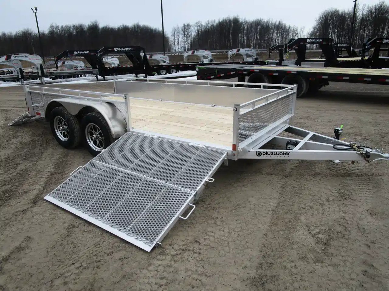 2025 SIDE LOADER ALUMINUM UTILITY remorque - utilitaire