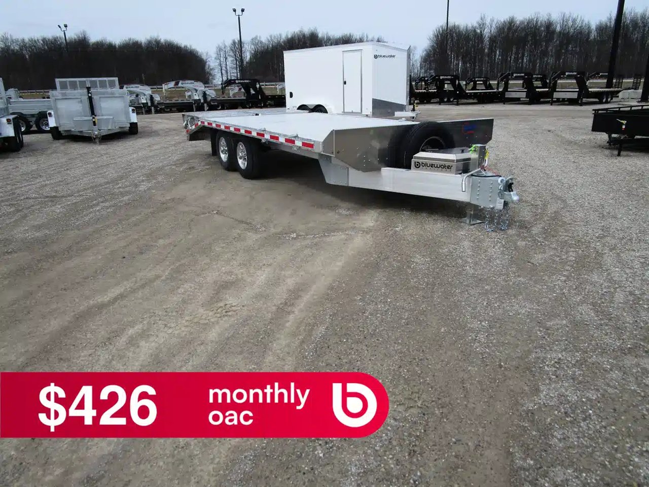 2025 Eby ALUMINUM DECK-OVER BUMPER-PULL Trailer