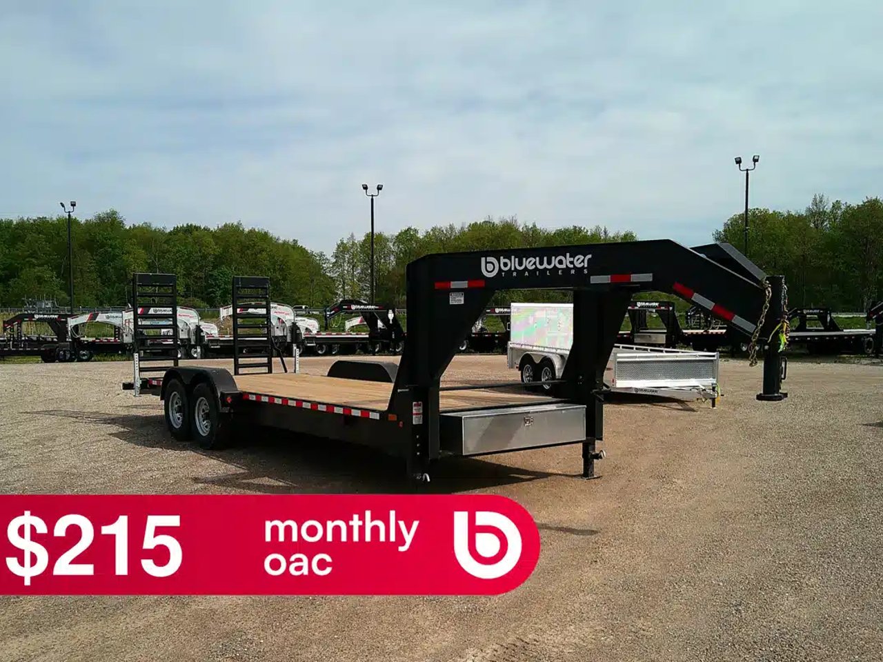 2025 Canada Trailers GOOSENECK EQUIPMENT TRAILER Remorque - Plateforme