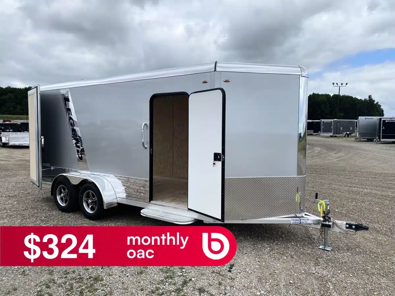 2026 Legend ALUMINUM V-NOSE Trailer