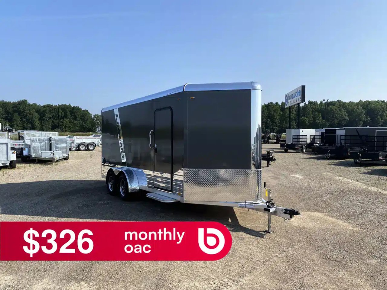 2026 Legend ALUMINUM V-NOSE Trailer