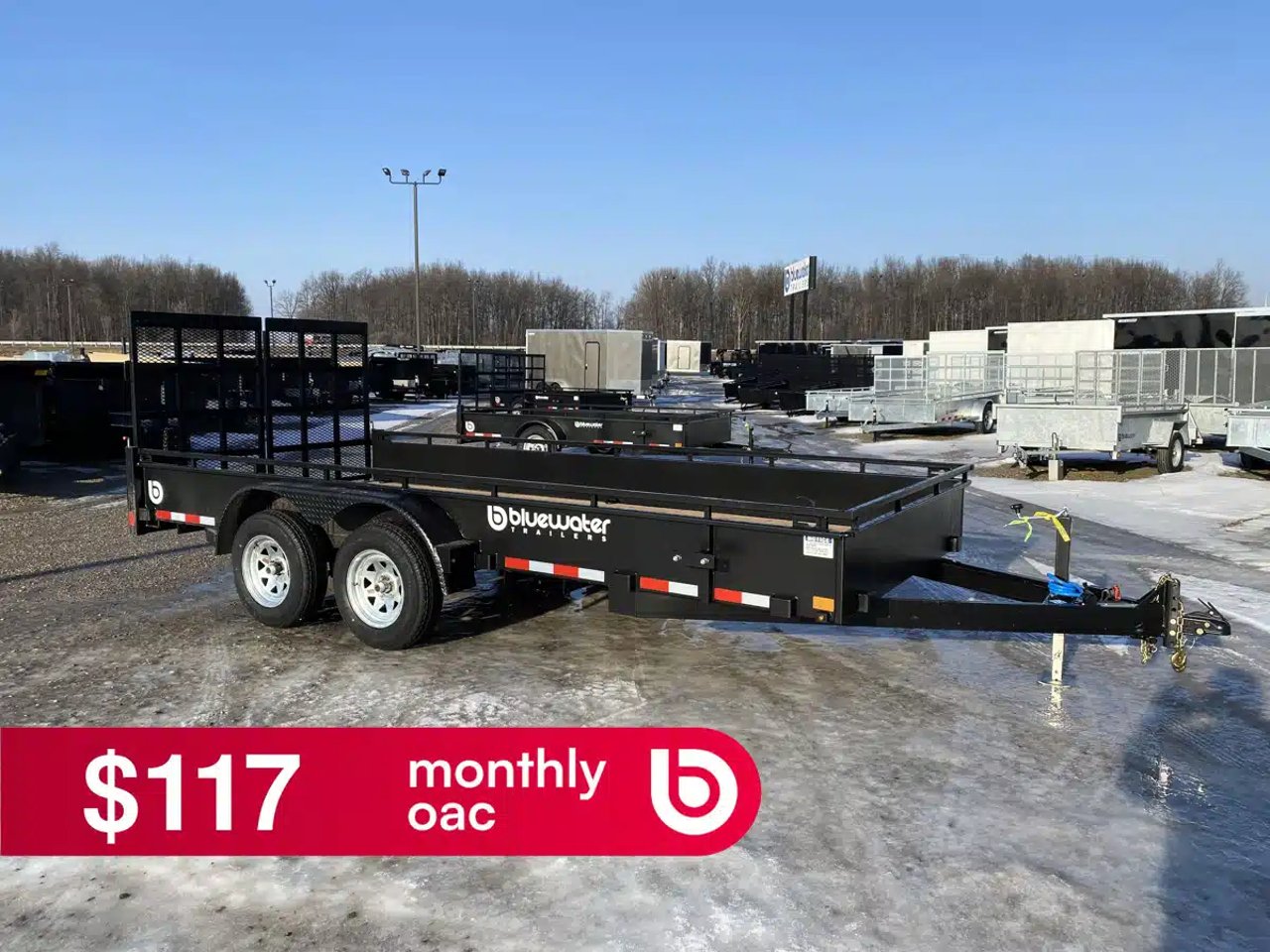 2026 Canada Trailers TANDEM AXLE UTILITY TRAILER remorque - utilitaire