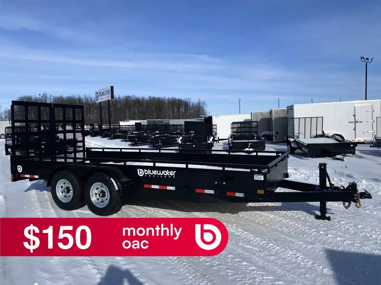 2026 Canada Trailers TANDEM AXLE UTILITY TRAILER remorque - utilitaire