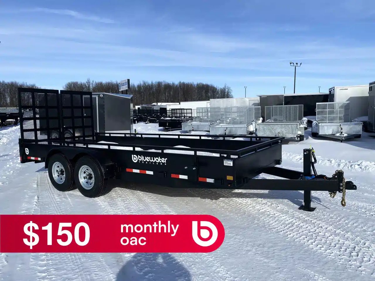 2026 Canada Trailers TANDEM AXLE UTILITY TRAILER remorque - utilitaire