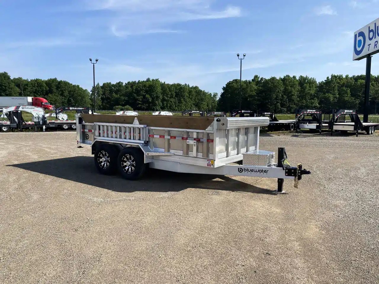 2026 ALUMINUM TANDEM AXLE DUMP TRAILER Remorque - Benne