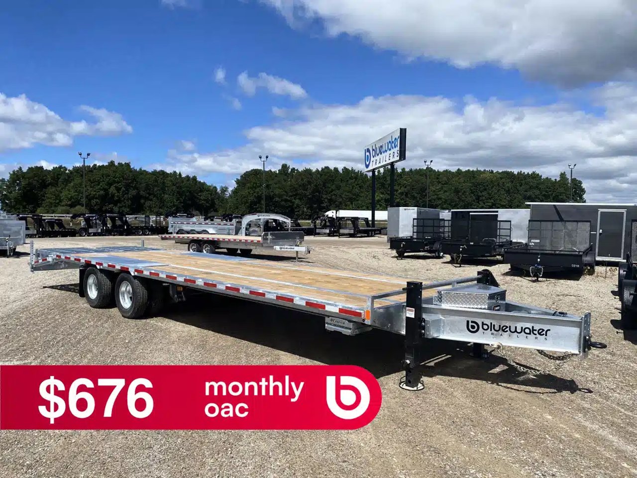 2026 K-Trail GALVANIZED TAG A LONG Trailer