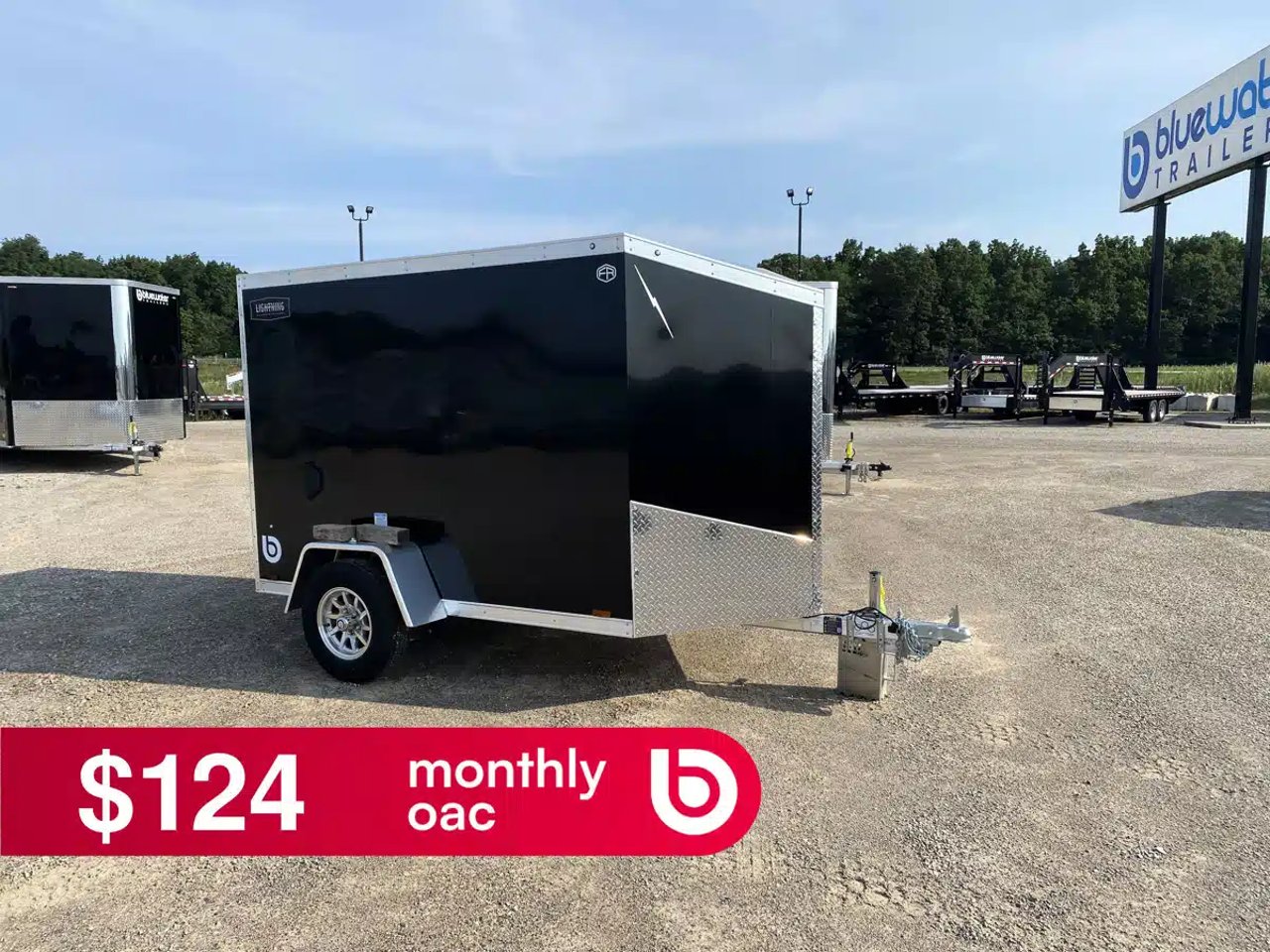 2026 Lightning Trailers Aluminum Lightning Cargo Trailer Remorque cargo