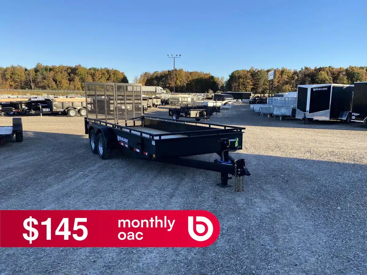 2026 Canada Trailers TANDEM AXLE UTILITY TRAILER remorque - utilitaire