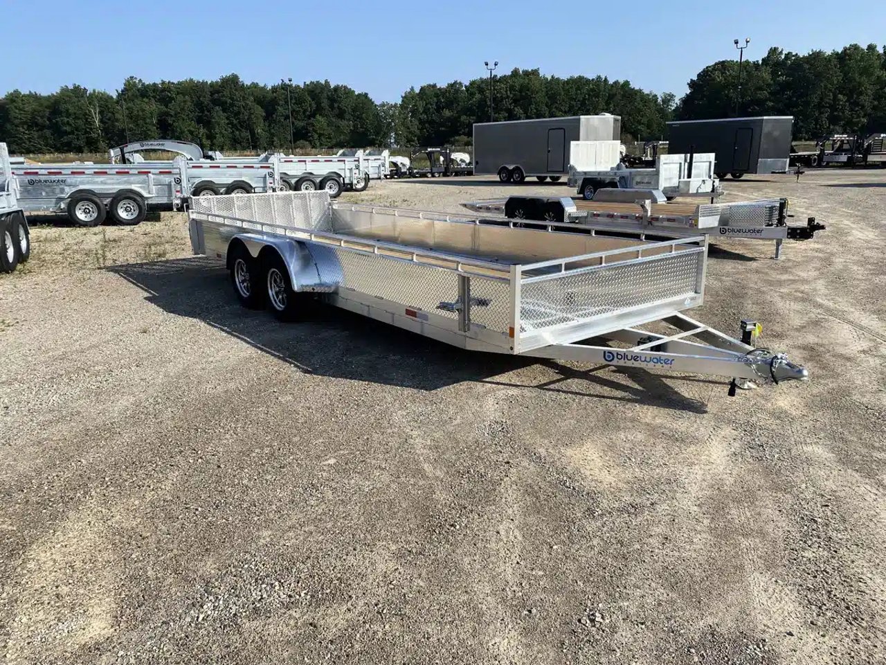 2026 TANDEM AXLE ALUMINUM UTILITY TRAILER remorque - utilitaire