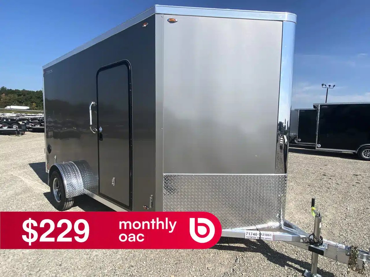 2026 Legend ALUMINUM V-NOSE Trailer