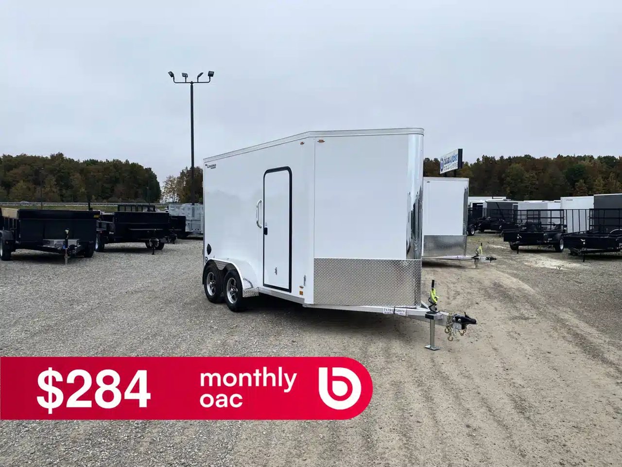 2026 Legend ALUMINUM V-NOSE Trailer