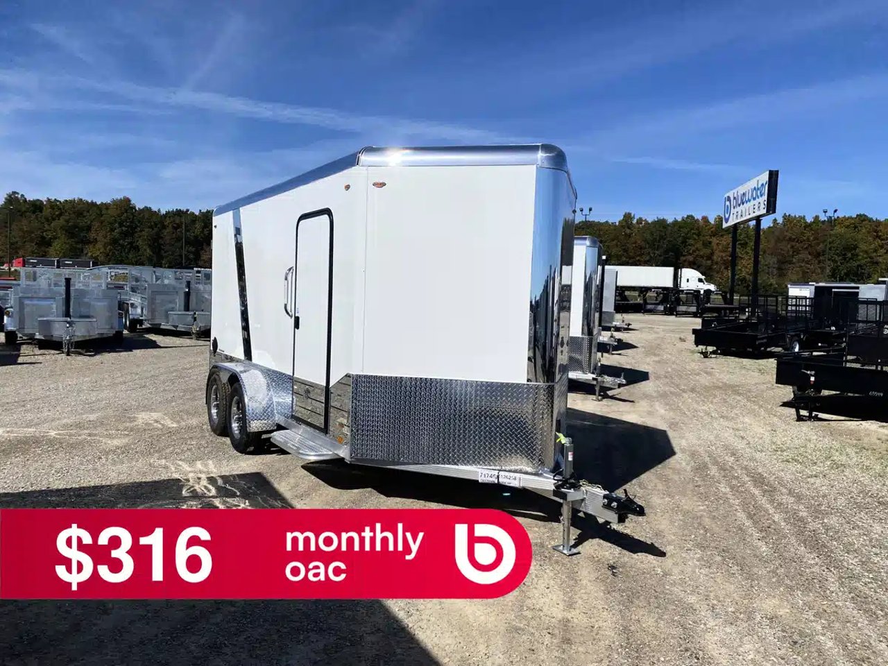 2026 Legend ALUMINUM V-NOSE Trailer