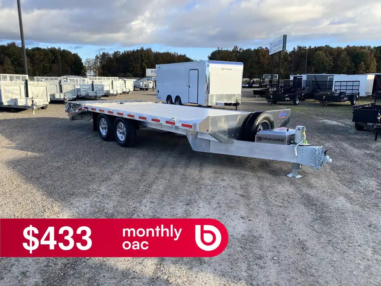 2025 Eby ALUMINUM DECK-OVER BUMPER-PULL Trailer