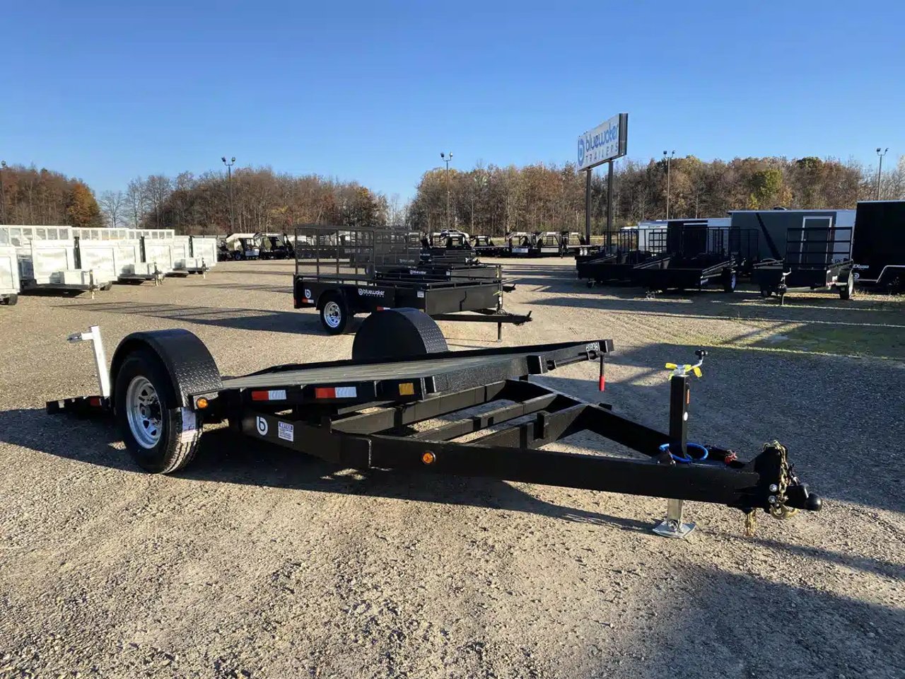 2026 Canada Trailers SINGLE AXLE GRAVITY TILT TRAILERS Remorque - Plateforme basculante