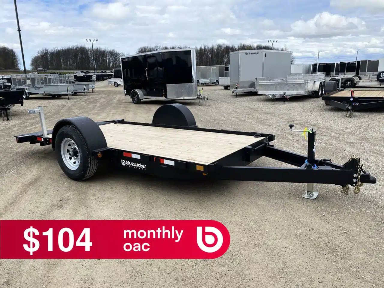 2026 Canada Trailers SINGLE AXLE GRAVITY TILT TRAILERS Remorque - Plateforme basculante