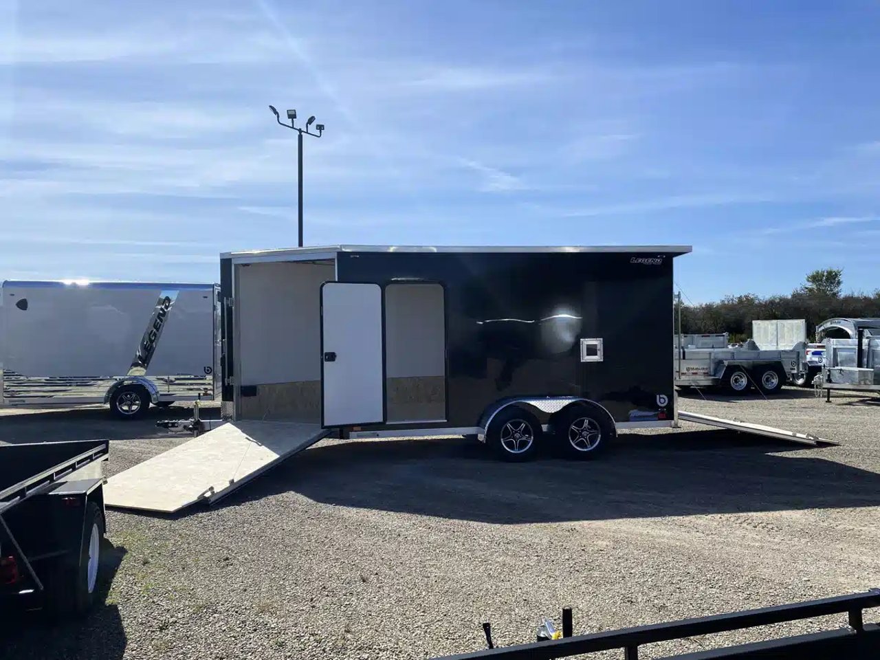 2026 Legend ALUMINUM THUNDER V-NOSE Trailer