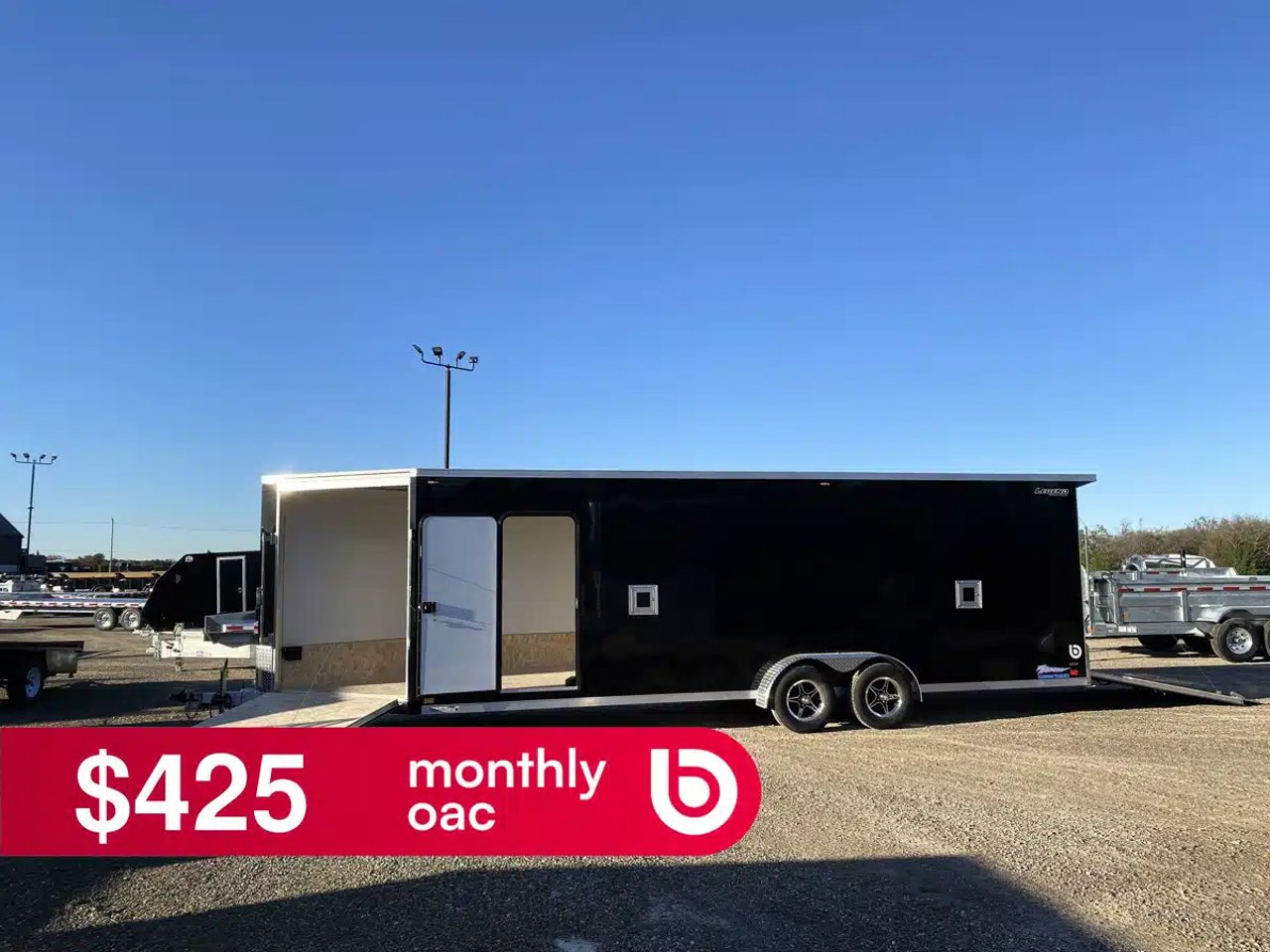 2026 Legend ALUMINUM THUNDER V-NOSE Trailer
