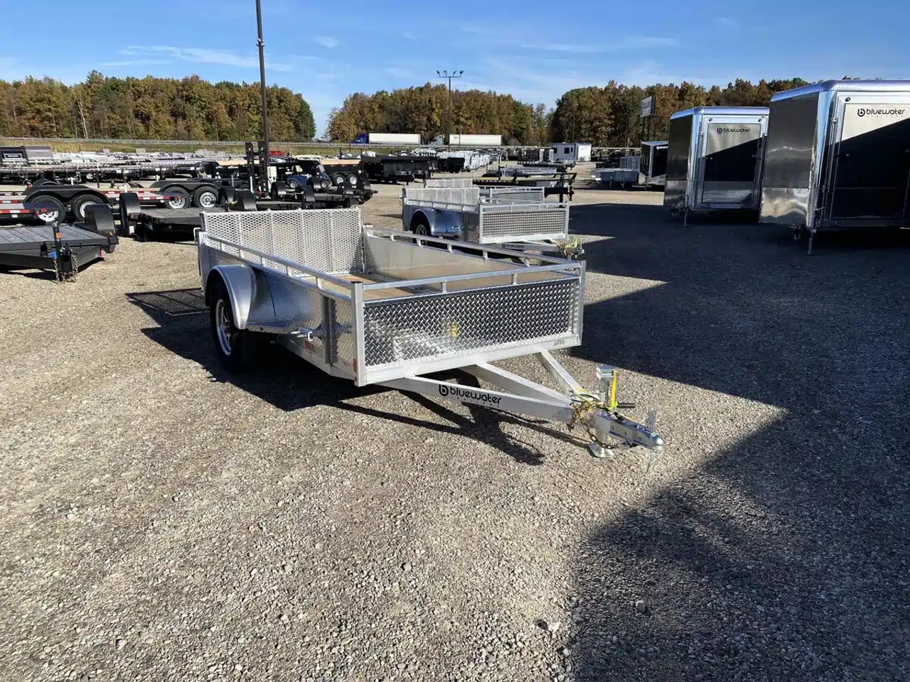 2026 SINGLE AXLE ALUMINUM UTILITY TRAILER remorque - utilitaire
