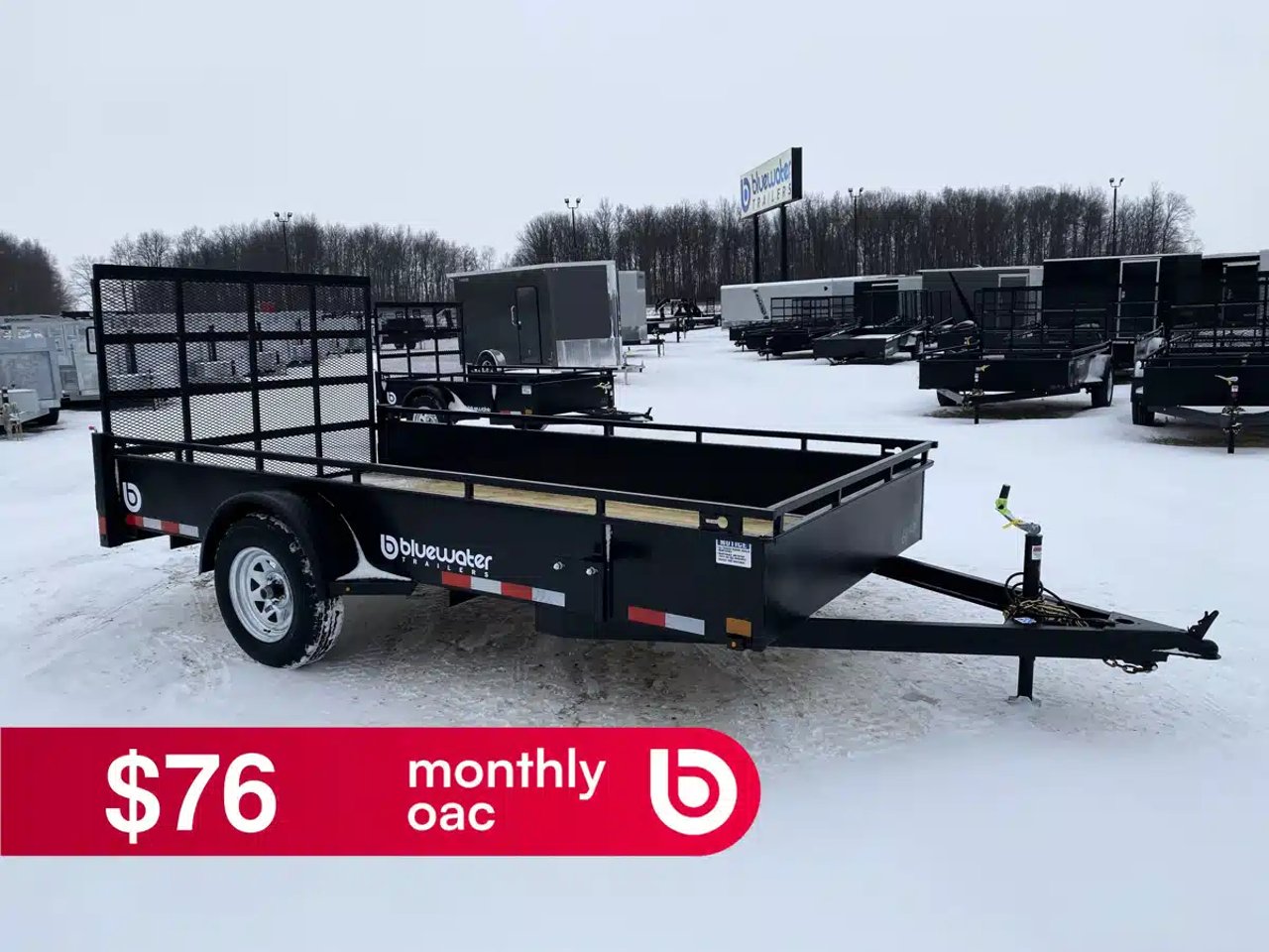 2026 Canada Trailers SINGLE AXLE UTILITY TRAILER remorque - utilitaire