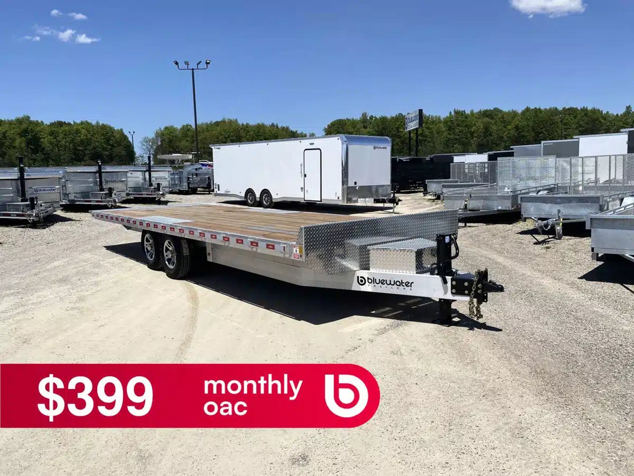 2026 Nordtek ALUMINUM TANDEM AXLE TILT TRAILER Remorque - Plateforme basculante
