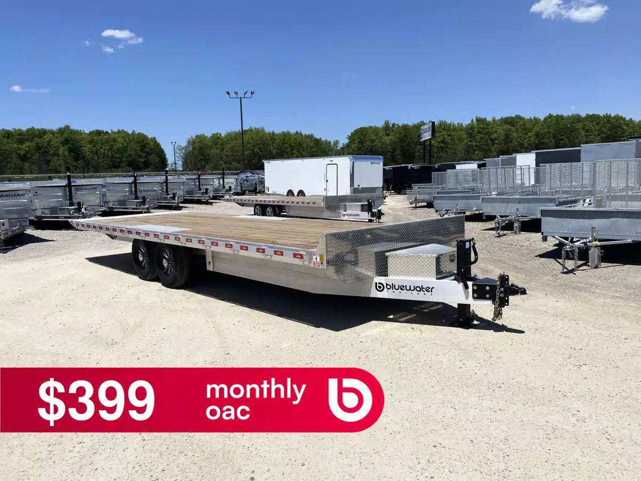 2026 Nordtek ALUMINUM TANDEM AXLE TILT TRAILER Remorque - Plateforme basculante