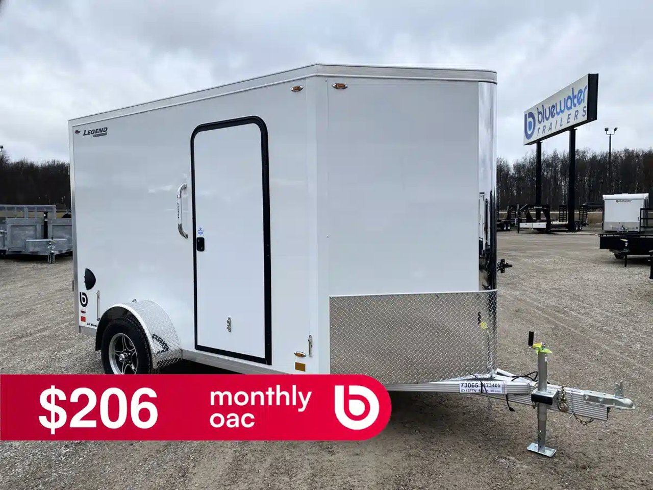 2026 Legend ALUMINUM V-NOSE Trailer