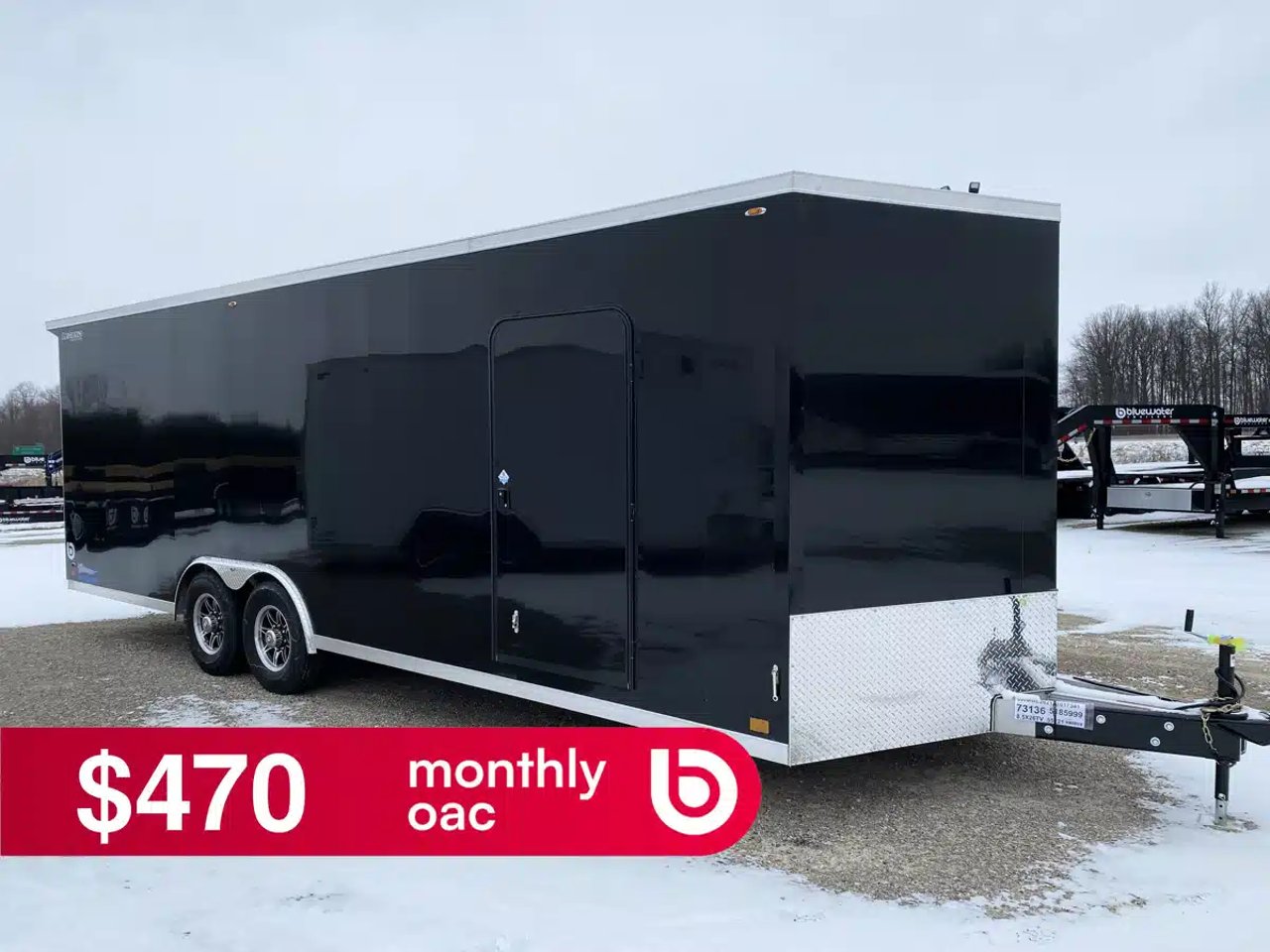 2026 Legend ALUMINUM V-NOSE Trailer
