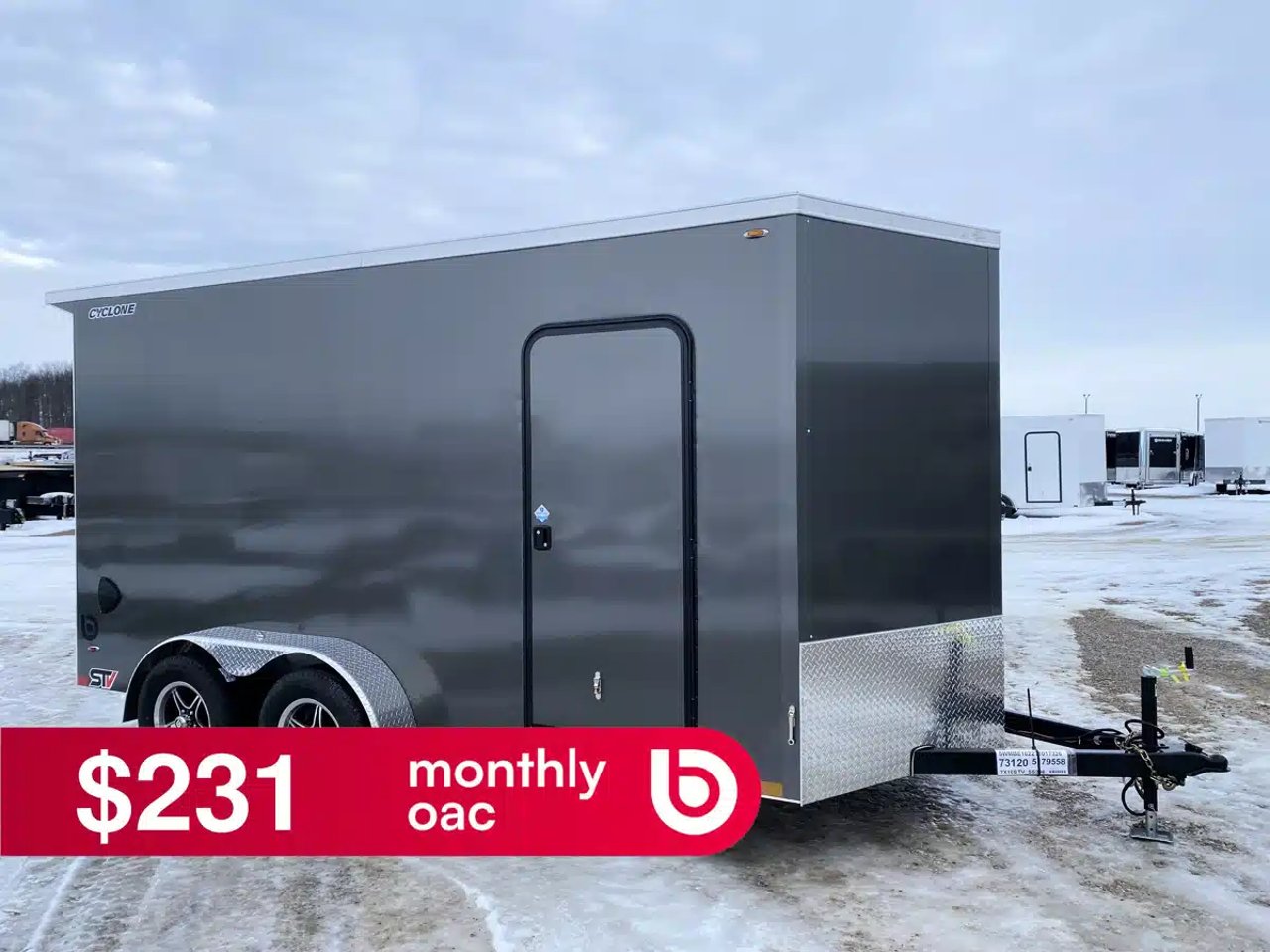 2026 Legend STEEL CYCLONE Trailer