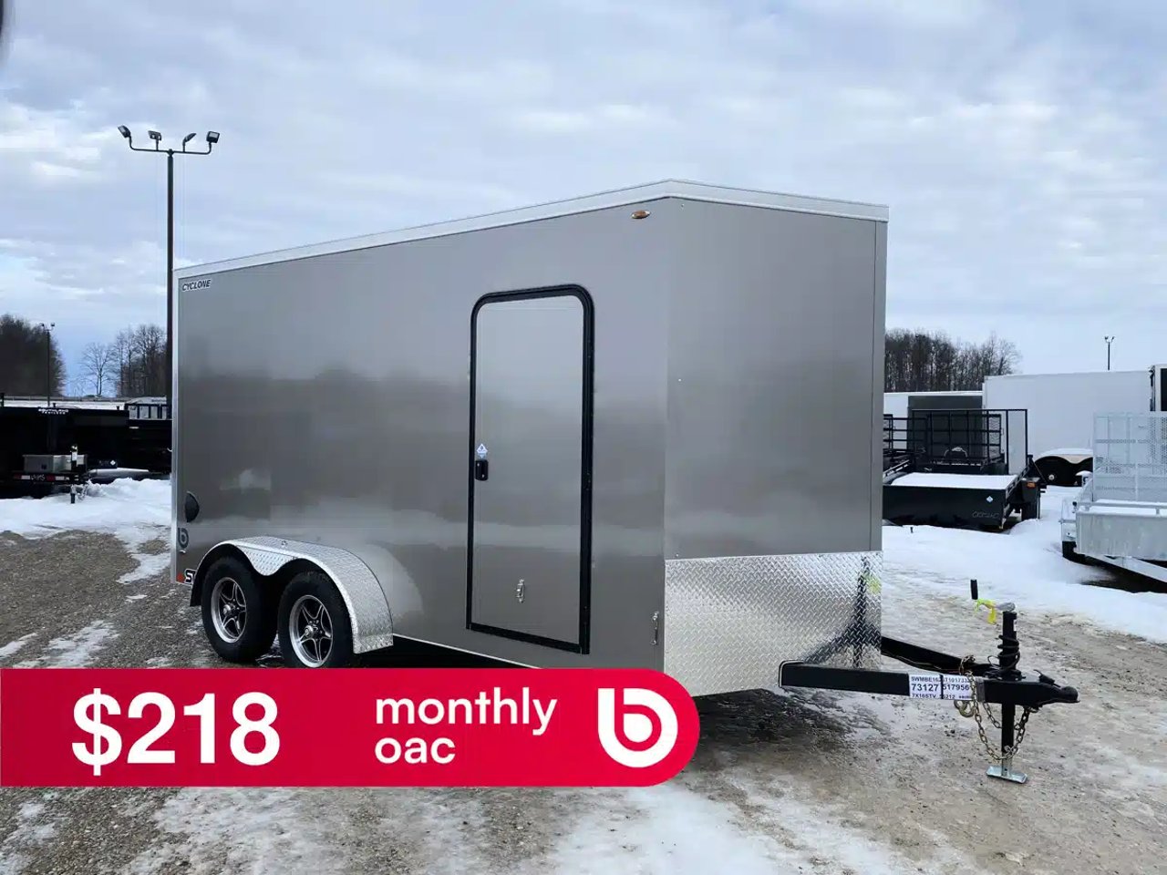 2026 Legend STEEL CYCLONE Trailer
