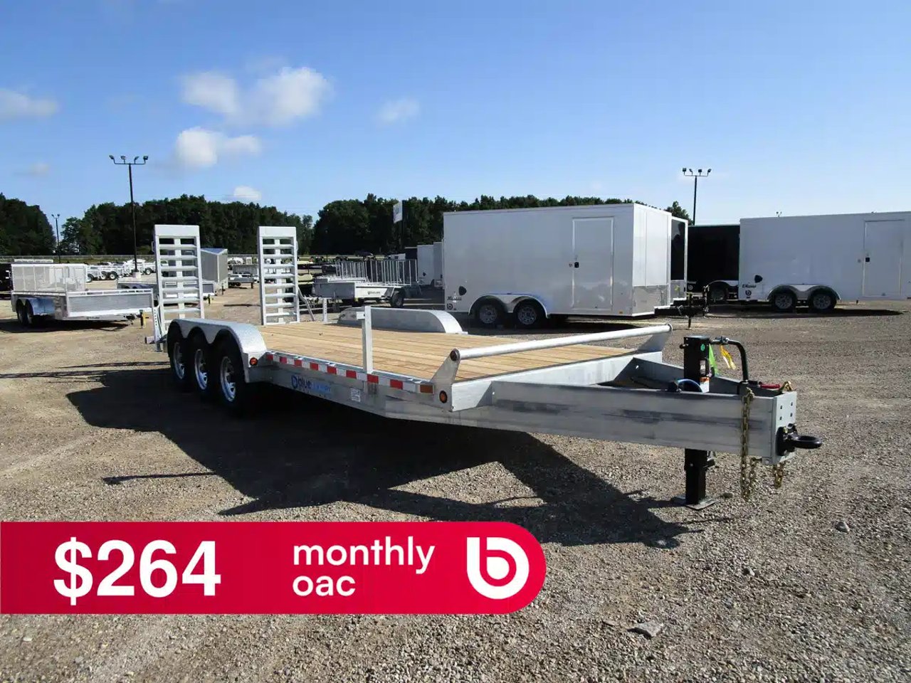 2026 Canada Trailers GALVANIZED EQUIPMENT HAULER TRAILER Remorque - Porte-voiture