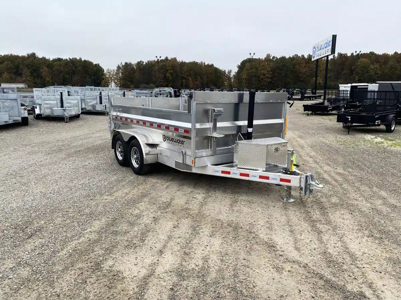 2026 ALUMINUM TANDEM AXLE DUMP TRAILER Remorque - Benne