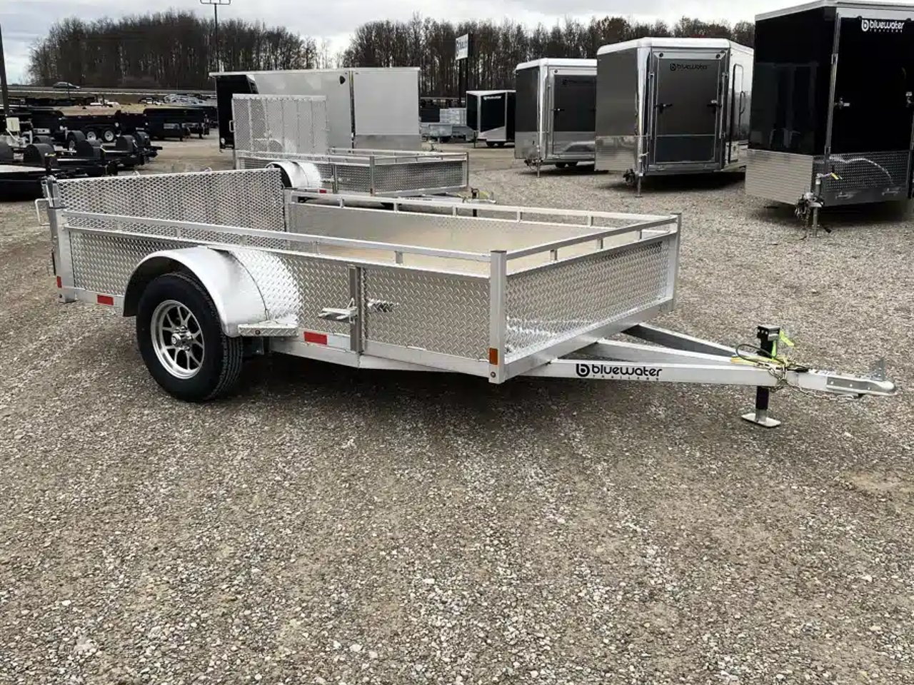 2026 SINGLE AXLE ALUMINUM UTILITY TRAILER remorque - utilitaire